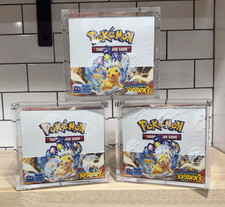 Pokemon Magnetic Booster Box Acrylic Case Pok mon Card Protective Display