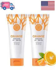 Gluta Gmeelan Orange Exfoliating Whitening Gel Scrub - 2PC 100G Face and Body