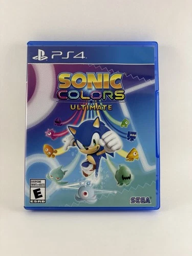 Sonic Colors Ultimate - PlayStation 4, 2021 - Complete In Box CIB