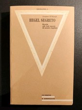 Jacques D'Hondt HEGEL SEGRETO Guerini E Associati SOCRATES 3 