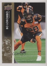 2022 Upper Deck CFL Gold Boseko Lokombo Bo Lokombo #57 0n8