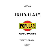 Genuine Nissan Throttle Body Electronic Throttle Body Actuator 16119-1la1e