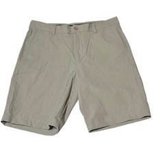 Vineyard Vines OTG On-The-Go Shorts Mens 31 Khaki Tan Performance Stretch Golf