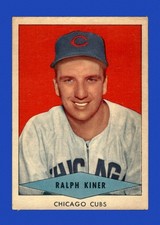 1954 Red Heart Set-Break # 13 Ralph Kiner EX-EXMINT *GMCARDS*