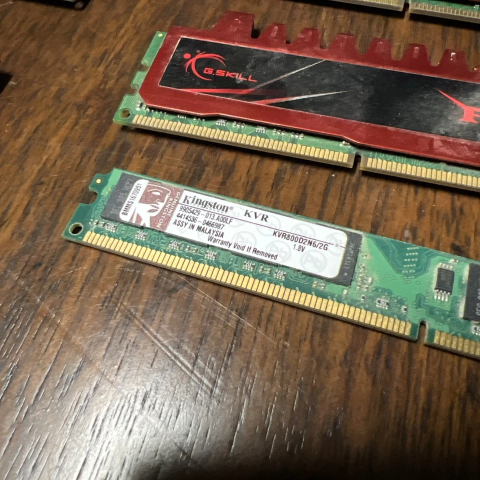 Lote de (10) Memoria Mixta de Escritorio 2GB/4GB/8GB DDR3 RAM Sin Probar Envío Gratis Foto 3 de 4