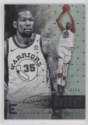 2017-18 Panini Essentials Silver 58/99 Kevin Durant #80 s7f