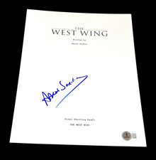 AARON SORKIN SIGNED AUTOGRAPH SCRIPT THE WEST WING BECKETT BAS AUTO COA H
