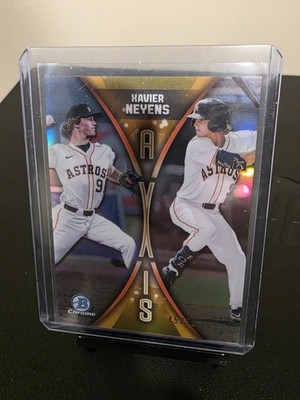 2025 Bowman Draft Xavier Nevens Axis Gold /50