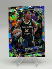 2025 Panini Prizm WNBA Cracked Ice Prizm #130 Tyasha Harris Dallas Wings 🏀