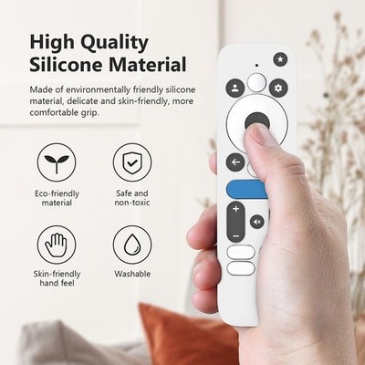 Stoßfeste Silikon Remote Cover für GoogleTV Box 4K Pro Schutzhülle