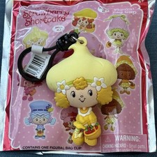 Strawberry Shortcake Mystery Blind Bag LEMON MERINGUE Figural Bag Clip SCENTED