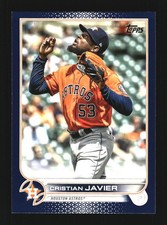 Cristian Javier 2022 Topps Royal Blue #211