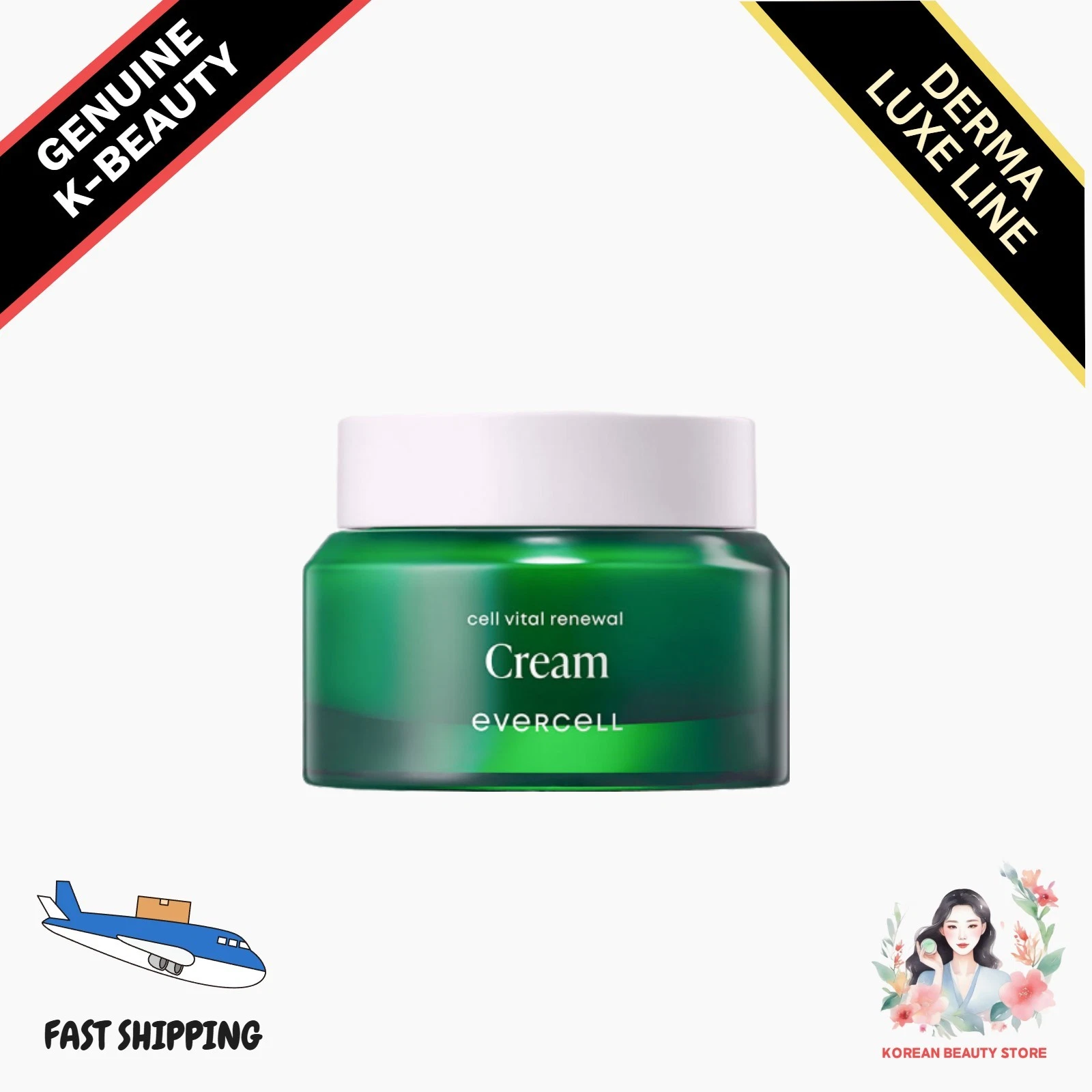 Evercell Cell Vital Renewal Cream 60g Advanced Stem Cell Formula Wrinkle Repair