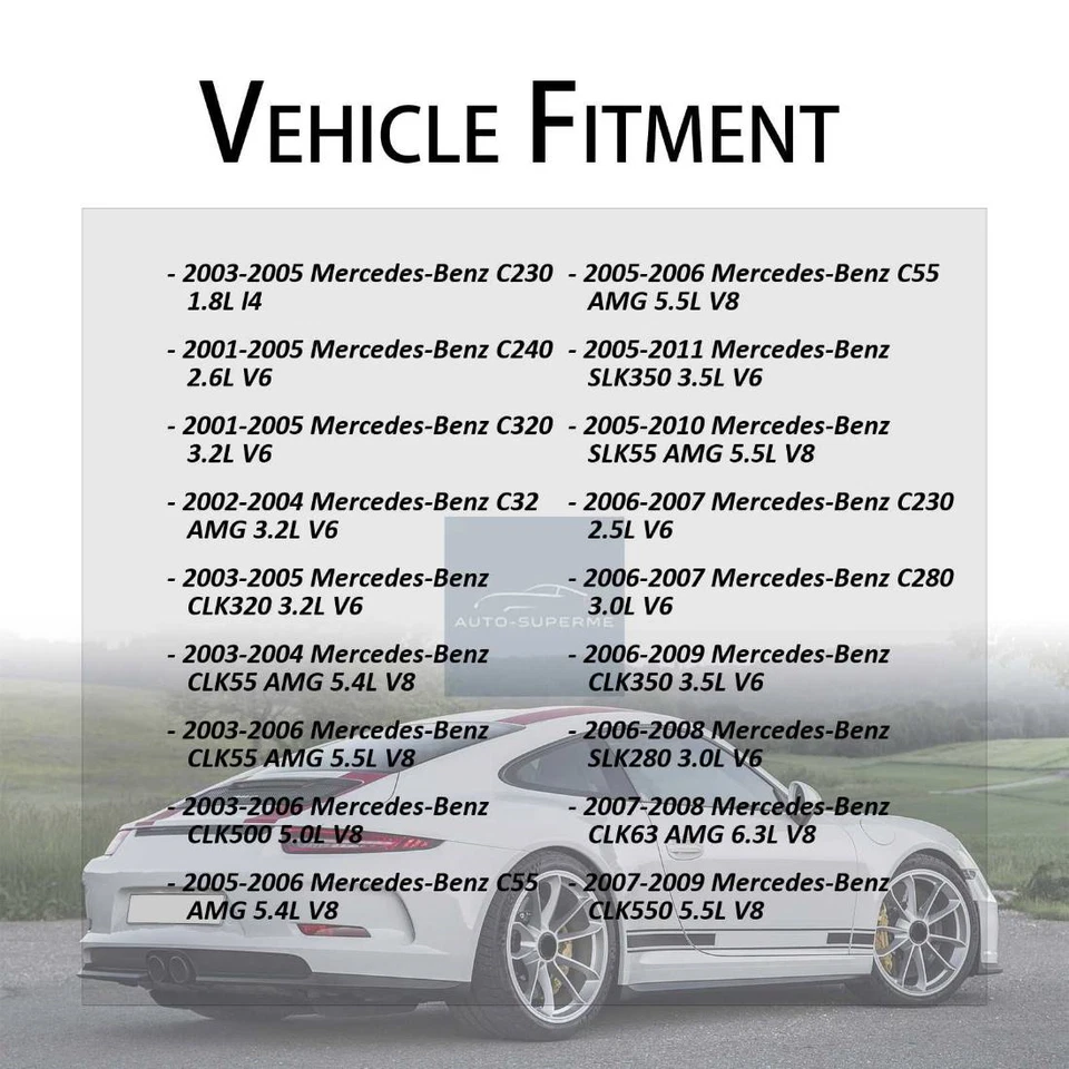 2x Bota de extremo de barra de amarre de dirección para Mercedes-Benz CLK500 5,0 L 2003-2006 Foto 2 de 4