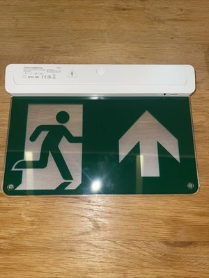 Channel Razor LED Emergency Exit Sign Battery Back Up IP20 3W SRAZ/310/M/WH/865