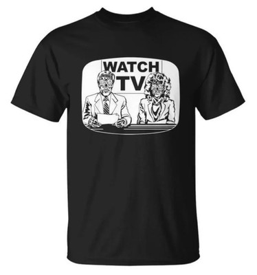 Watch Tv shirt, They Live Carpenter Movie Tee Obey Anti Establishment Sci-Fi 166