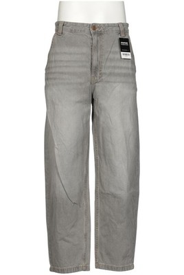 bershka Jeans Herren Hose Denim Jeanshose Gr. W30 Baumwolle Grau #ovrq2ml