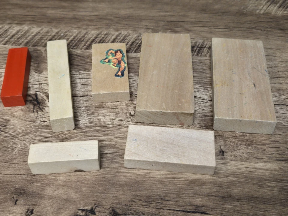 SET OF 17 Vintage Wooden Blocks Various Sizes - Perfect for Carving/Crafts! - Image 2 of 4