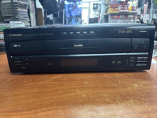PIONEER CLD-301 LASERDISC MULTI-PLAY 5 CD CDV/LD PLAYER NOT WORKING FOR PARTS/RE