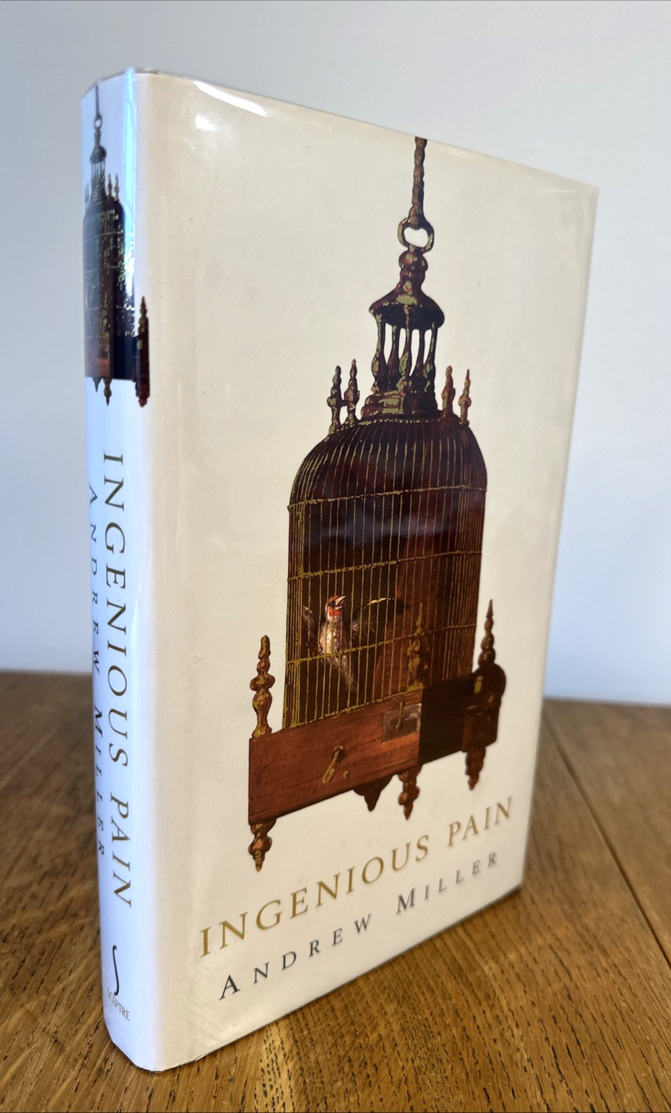 Ingenious Pain by Andrew Miller SIGNED 1997 UK 1st/1st HB Sceptre