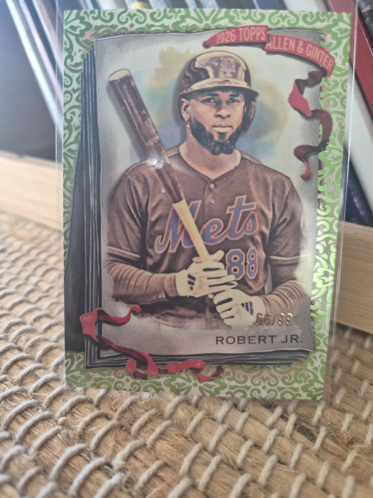 2026 Topps Allen & Ginter Luis Robert Jr. #285  Green Numbered 66/99