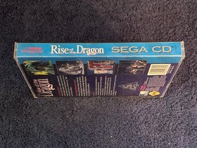 Rise of the Dragon - Sega CD - Complete W Reg Card Tested CIB Ships Free