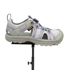 Teva Manatee Youth Girls Sport Sandals Size 1 Gray Lavender Closed Toe Shoes