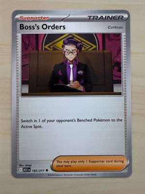 Boss's Orders [Corbeau] 183/217 Me: Ascended Heroes Regular