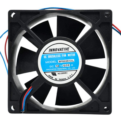 12V DC Brushless Cooling Fan Motor   92mm x 25mm, Quiet & Efficient