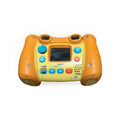 Vtech Kidizoom Camera Orange And Yellow Digital Camera