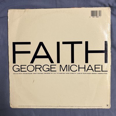 【中古】George Michael Faith レコード　LP Faith [LP] by George Michael (Vinyl, Oct-1990, Columbia USA