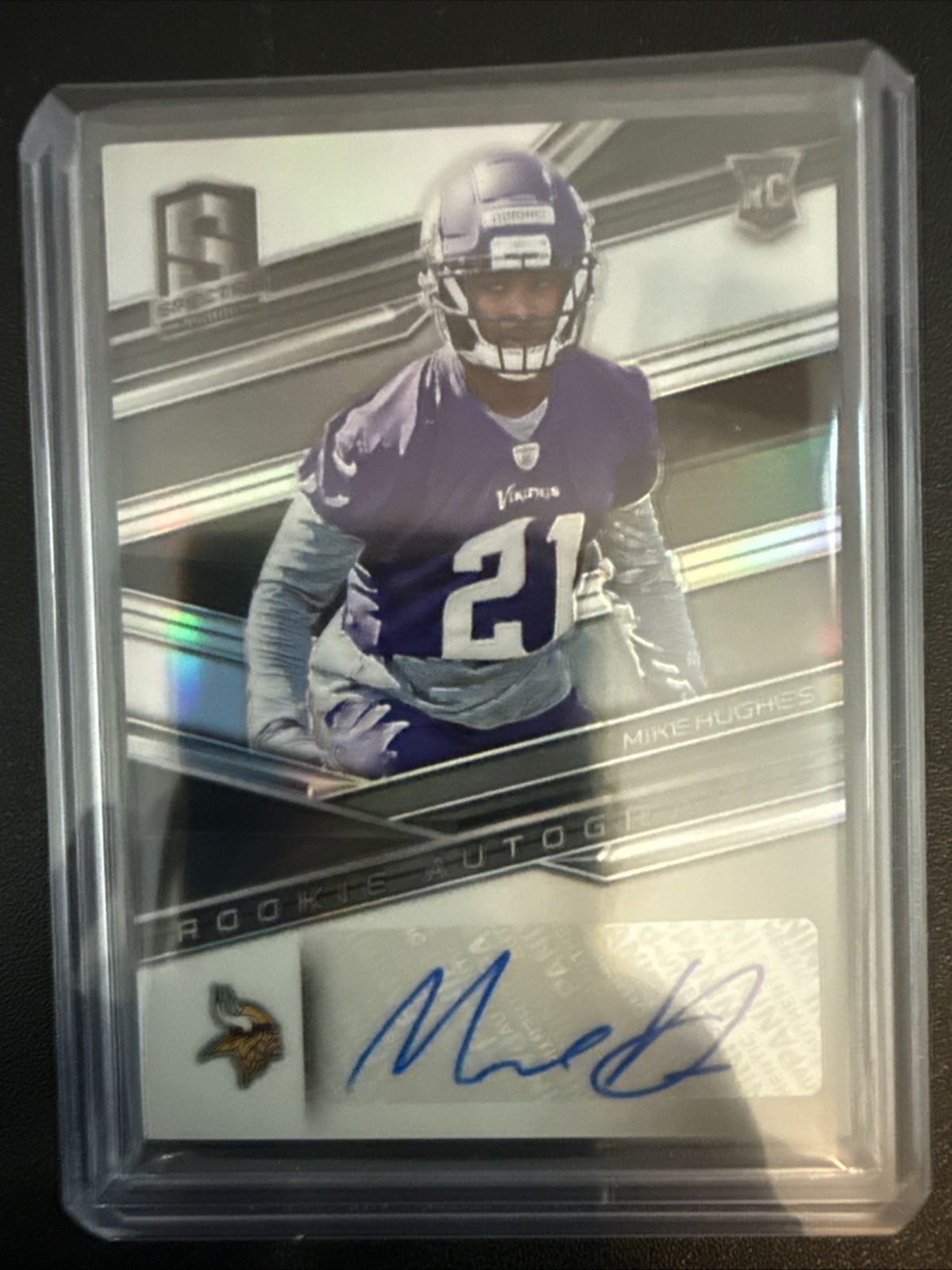 Mike Hughes Panini Spectra #184 Autograph