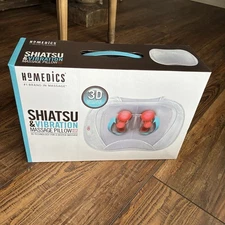 Homedics Shiatsu Massage Pillow Sealed In Original Packaging