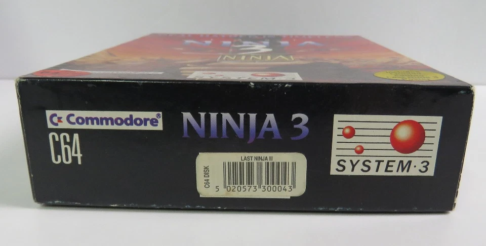 Last Ninja 3 - Commodore 64 / 128 - C64 - Disk - CIB - Komplett ! - Bild 3 von 4