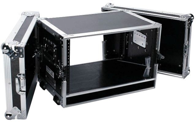 Deejay LED TBH6UEDHW 6u Rack With Handle And Wheels