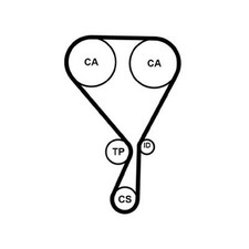 Continental Ctam Zahnriemensatz 1654515980 21106174
