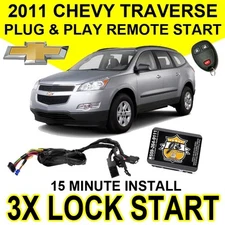 Js Alarms Plug & Play Remote Start System For 2011 Chevy Traverse DIY GM10
