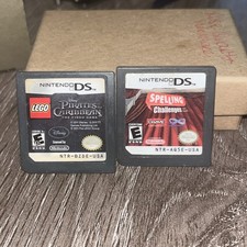 LEGO Pirates of the Caribbean:The Game Spelling Challenge Nintendo DS-TESTED