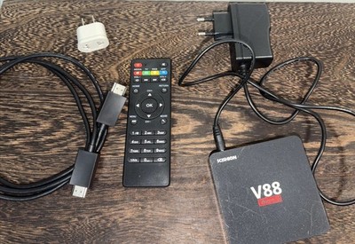 Smart Android8.1 TV Box RK3229 Quad Core H.265 2GB/16GB USB WiFi HD HDR10