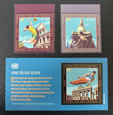 UNO Wien 2025 postfrisch **: Sport für den Frieden: Volleyball, Klettern, Turnen