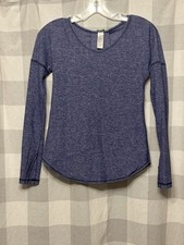 Ivivva By Lululemon Purple Long Sleeve Shirt Athletic Girls Size 10