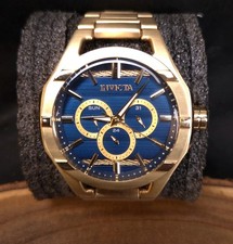Invicta 31835 Bolt  Blue Dial Rose-Tone Stainless Steel Bracelet Watch 🟢25SA