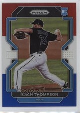 2022 Panini Prizm Tier II Red White & Blue Prizm Zach Thompson #159 0a3