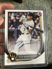 Tyler Black Bowman 2025 Sticker Auto #PRV-TB