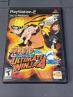 Naruto Shippuden Ultimate Ninja 4 PS2 Complete CIB PlayStation 2 Tested