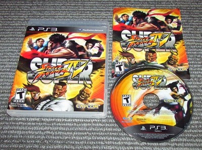 Super Street Fighter IV 4 for PlayStation 3 PS3 Complete Fast Shipping