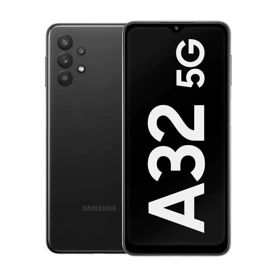 New Samsung Galaxy A32 5G Dual Sim 64GB/ 6.4" Unlocked Android Smartphone-Black