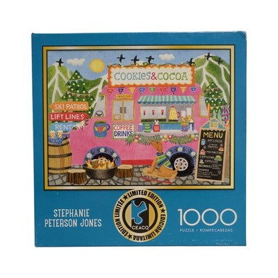 Ceaco Premium Quality Interlocking Jigsaw Puzzle, 1000 Piece (Food Truck)