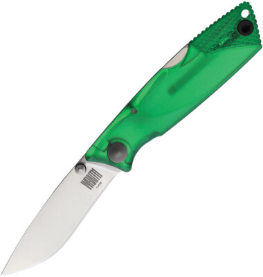 Ontario Wraith Ice Series Pocket Knife Lockback Green Folding Stainless