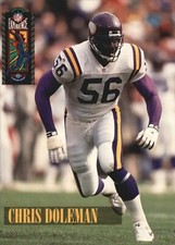 1994 Classic NFL Experience Football Card #59 Chris Doleman - Vikings